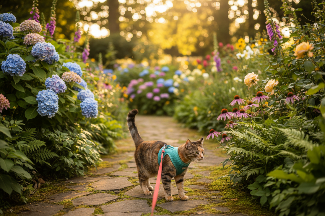 Micio all'avventura: Guida sicura alla passeggiata in città 🐾🌳
