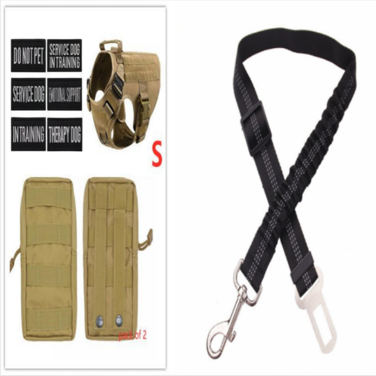🛡️🐕 Pettorina Premium Tattica Militare per Cani Forti - Controllo Totale e Resistenza Estrema!