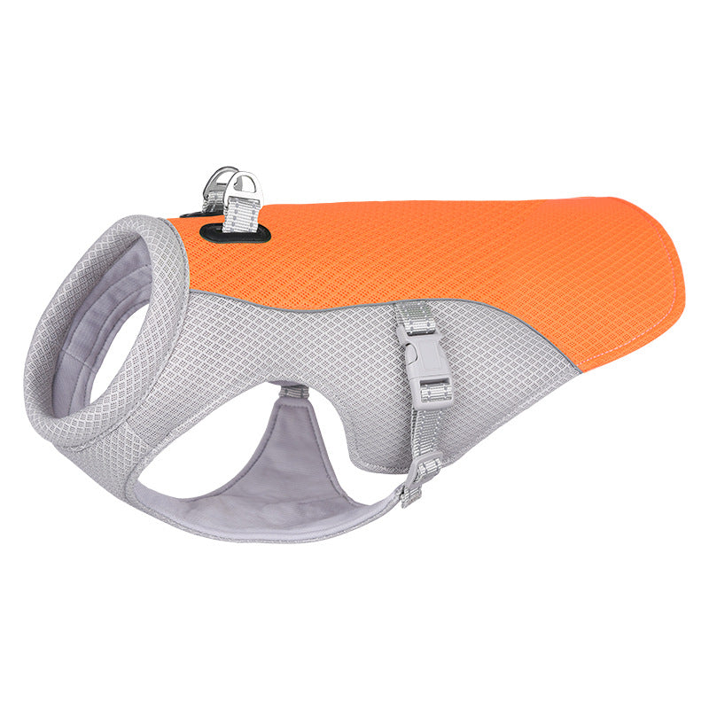 ☀️❄️ Gilet Rinfrescante Estivo per Cani - Passeggiate Fresche e Protette!