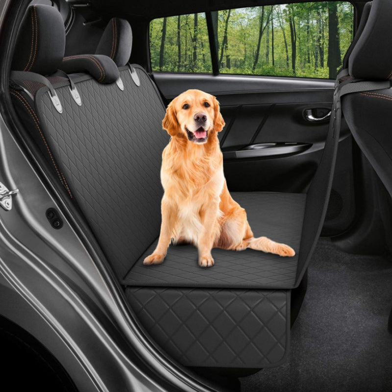 Telo Coprisedile Auto "TravelDog" ad Amaca: Viaggi Rilassati e Sedili Sempre Puliti 🚗🐾