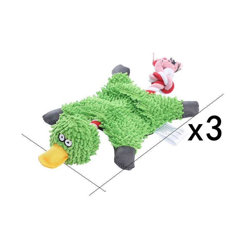 🐶🐴 Peluche Sonoro a Forma di Asinello in Velluto a Coste - Morbido, Sicuro e Pulisci-Denti!