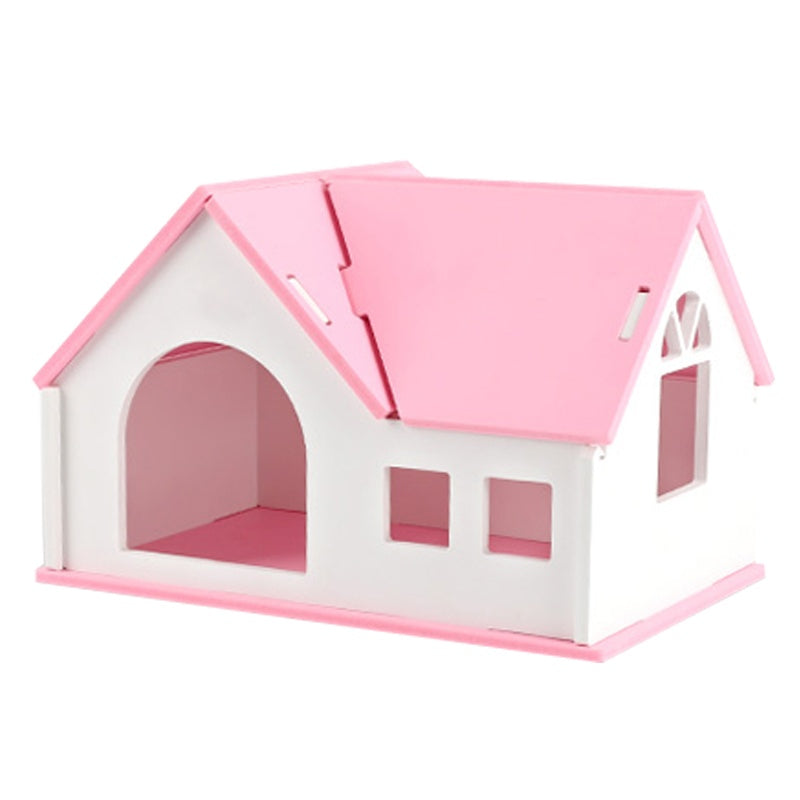 Casetta Rifugio "Rainbow": Design Colorato, Riposo Sicuro e Zero Stress 🌈🐹