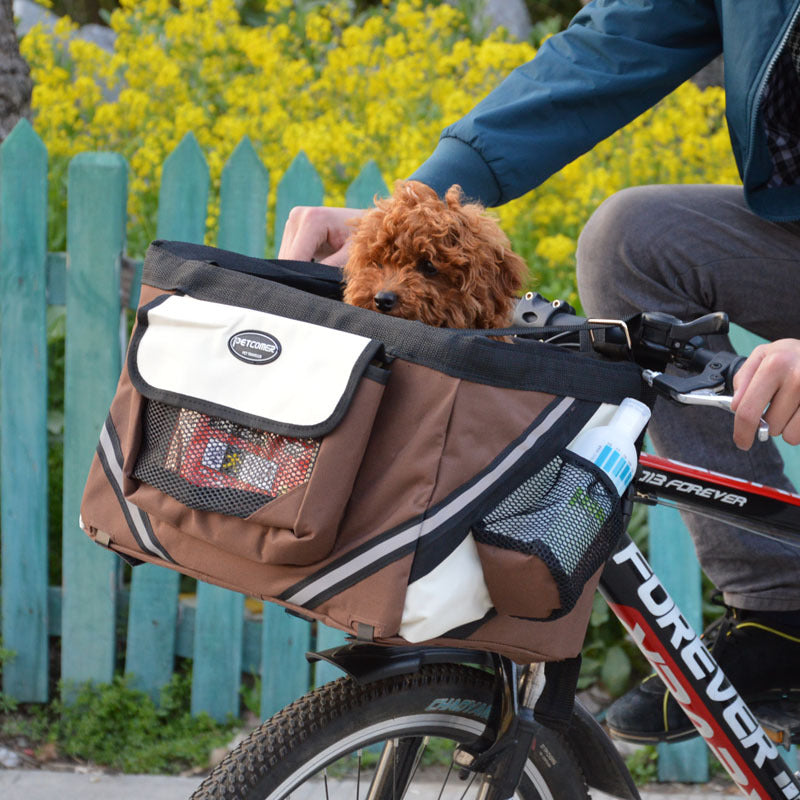 Trasportino da Bici "SkyRide": Avventure su Due Ruote, Vista Panoramica e Sicurezza Totale 🚲🐕