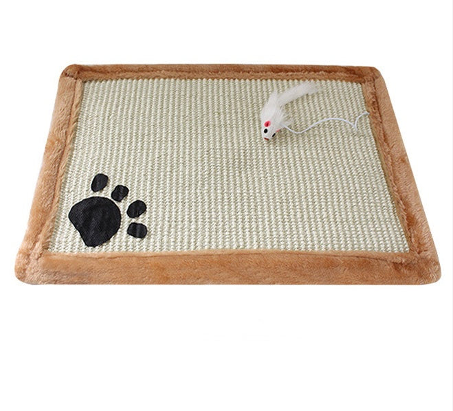 🐱🐾 Tappetino Tiragraffi Orizzontale con Topolino Gioco - Salva i Tuoi Tappeti!