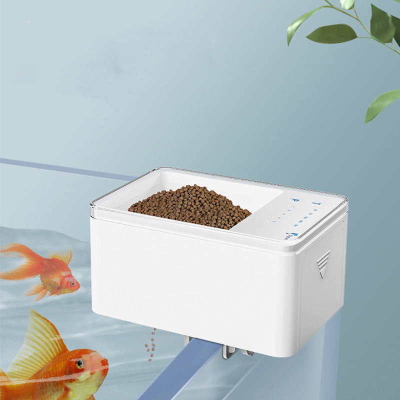 🐠⏱️ Distributore Automatico Digitale Cibo per Pesci con Display LED