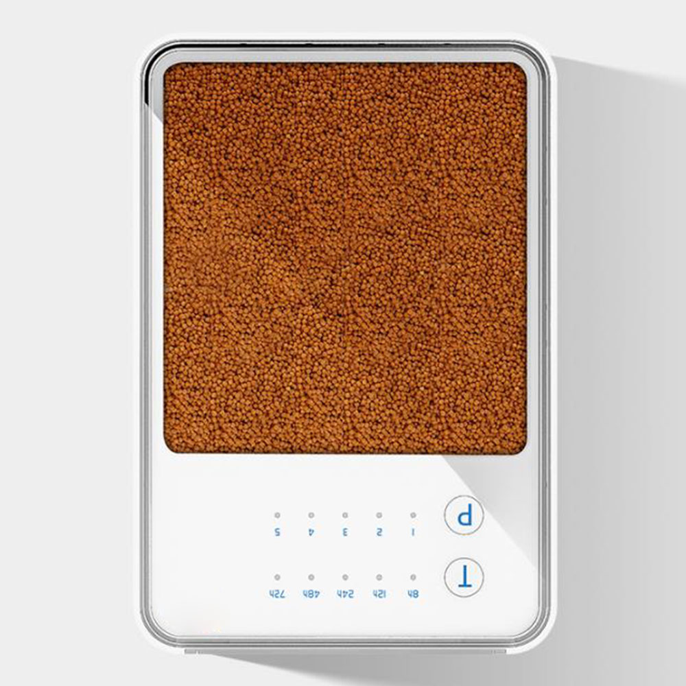 🐠⏱️ Distributore Automatico Digitale Cibo per Pesci con Display LED