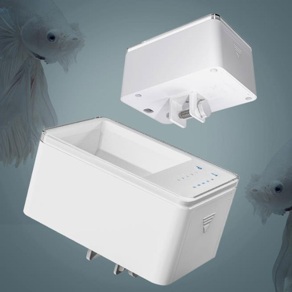 🐠⏱️ Distributore Automatico Digitale Cibo per Pesci con Display LED