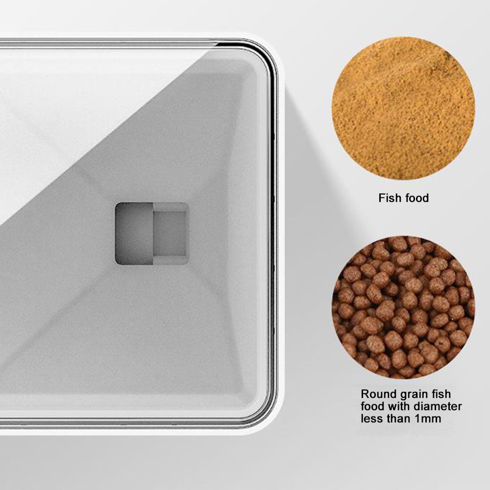 🐠⏱️ Distributore Automatico Digitale Cibo per Pesci con Display LED