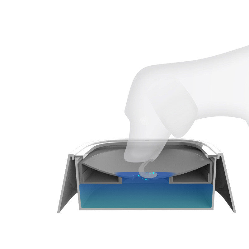 Ciotola Acqua Anti-Rovesciamento e Anti-Sgocciolamento per Cani e Gatti - Dispenser 1.5L