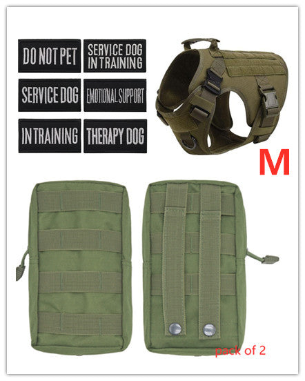🛡️🐕 Pettorina Premium Tattica Militare per Cani Forti - Controllo Totale e Resistenza Estrema!