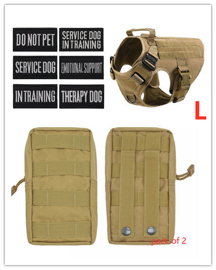 🛡️🐕 Pettorina Premium Tattica Militare per Cani Forti - Controllo Totale e Resistenza Estrema!