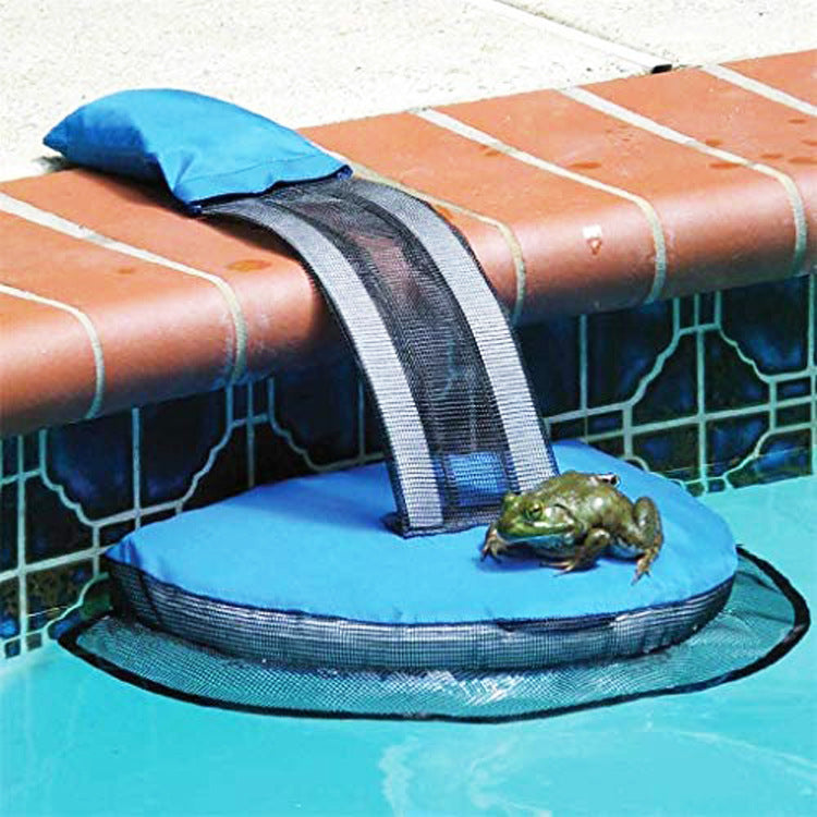 🐸🛟 Rampa di Salvataggio "Salva-Animali" per Piscina - Proteggi la Fauna e la tua Acqua!
