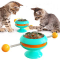 🐱🌪️ Gioco Interattivo Rotante per Gatti con Palline e Catnip - Zero Noia in Casa!