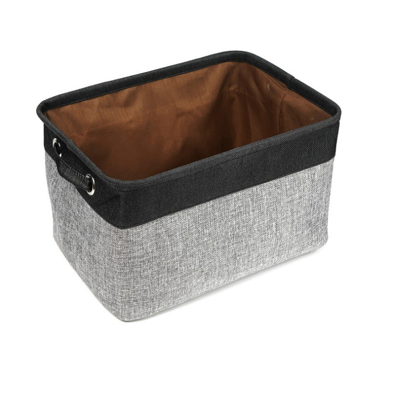 🐶🧺 Cesta Porta Giochi in Lino Elegante - Casa In Ordine e Stile Impeccabile!