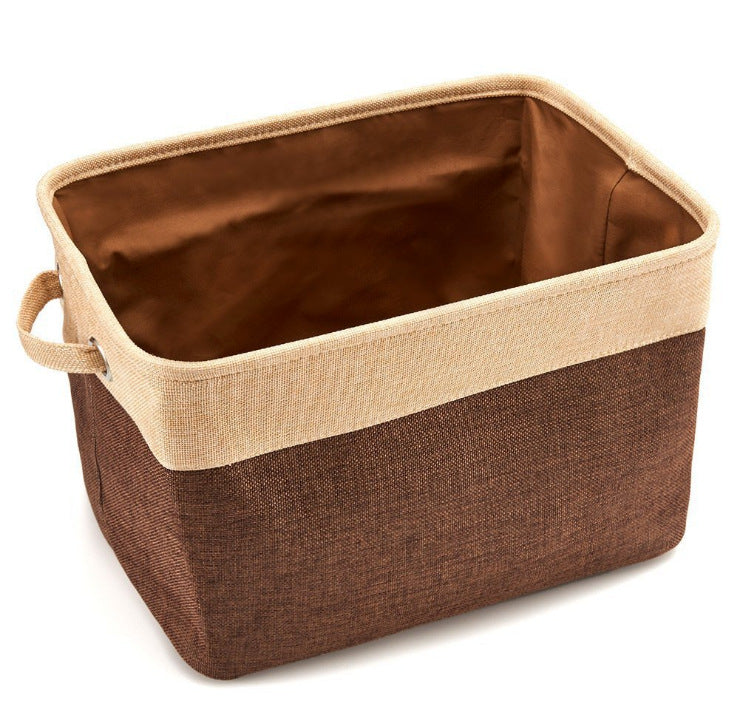 🐶🧺 Cesta Porta Giochi in Lino Elegante - Casa In Ordine e Stile Impeccabile!