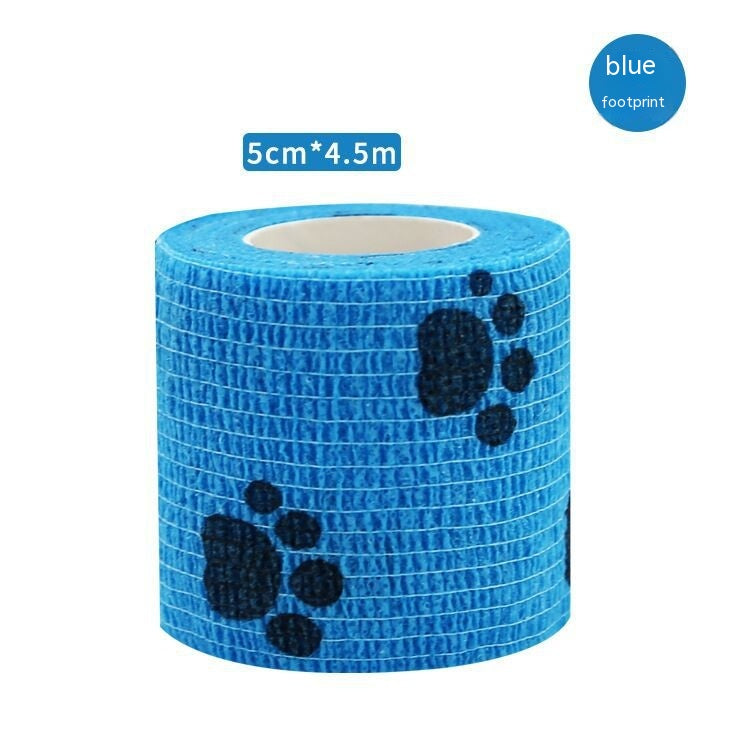 Benda Elastica Autoadesiva Protettiva per Zampe Cani e Gatti - Colorata