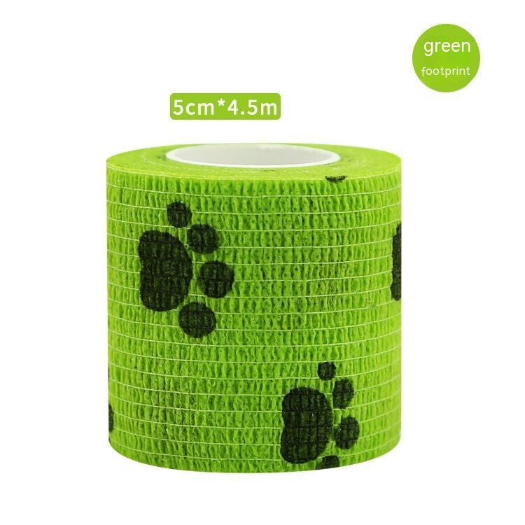 Benda Elastica Autoadesiva Protettiva per Zampe Cani e Gatti - Colorata