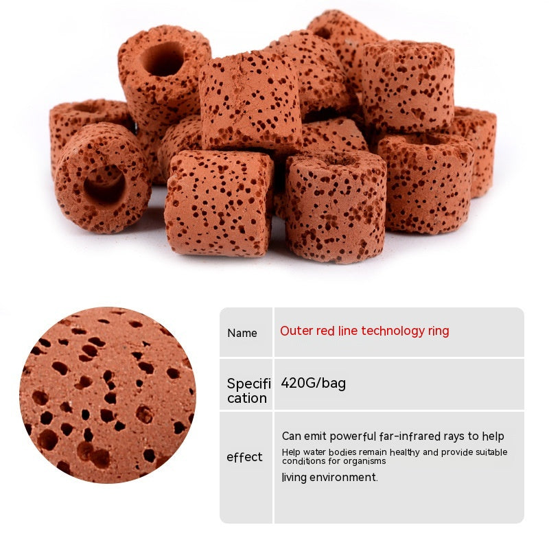 💧🛡️ Mix Materiale Filtrante Biologico Supremo per Acquario (Cannolicchi & Bio-Ring)