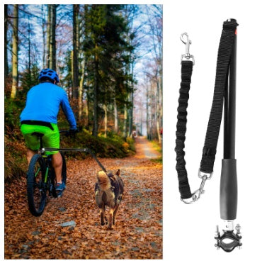 🐶🚴 Guinzaglio da Bicicletta per Cani con Ammortizzatore - Pedala in Totale Sicurezza!