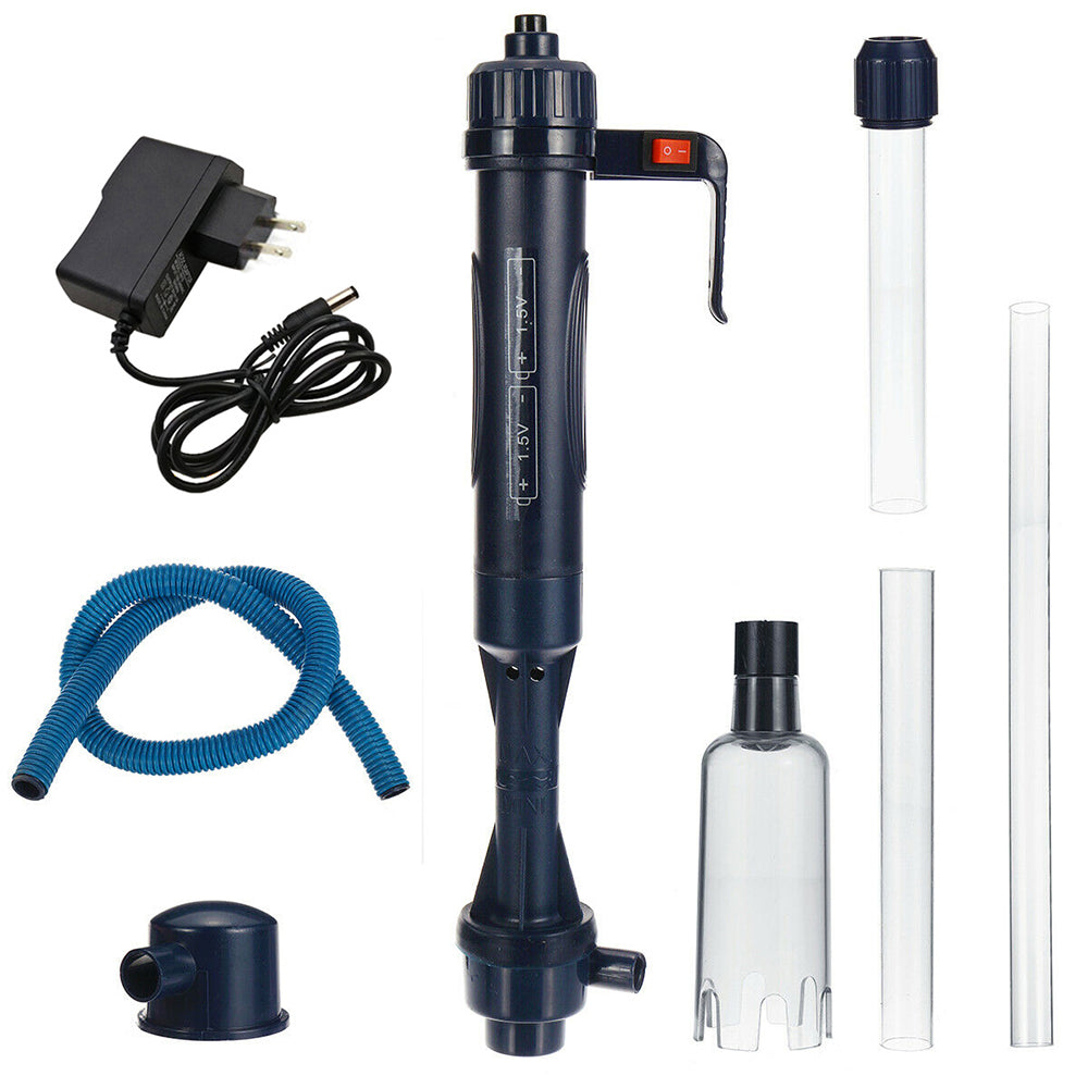 🐠💧 Aspira rifiuti Elettrico per Acquario - Sifone Veloce per Pulizia e Cambio Acqua!
