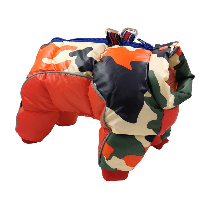 Piumino "CamoFit" con Zip Superiore: Stile Urban, Calore Estremo e Zero Stress 🧥⚡