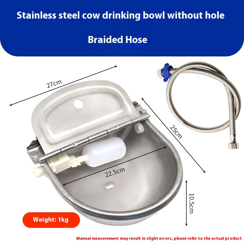 🐴💧 Abbeveratoio Automatico in Acciaio Inox con Galleggiante - Acqua Sempre Fresca!