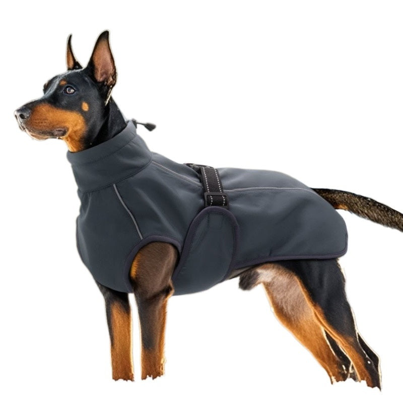 Cappotto "WinterShield" in Morbido Pile: Calore Avvolgente, Libertà di Movimento e Zero Freddo ❄️🐕
