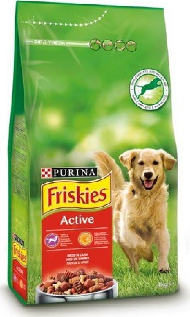FRISKIES ACTIVE SECCO CANE KG 4 Spedizione gratuita in 2/3 giorni lavorativi (per ordini Pet Food da 40€ in su)