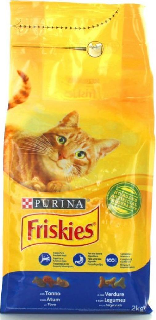 FRISKIES GATTO TONNO E VERDURE AGGIUNTE KG 2 Spedizione gratuita in 2/3 giorni lavorativi (per ordini Pet Food da 40€ in su)