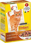 FRISKIES GATTO POLLO TACCHINO OLIVE GR 400 Spedizione gratuita in 2/3 giorni lavorativi (per ordini Pet Food da 40€ in su)