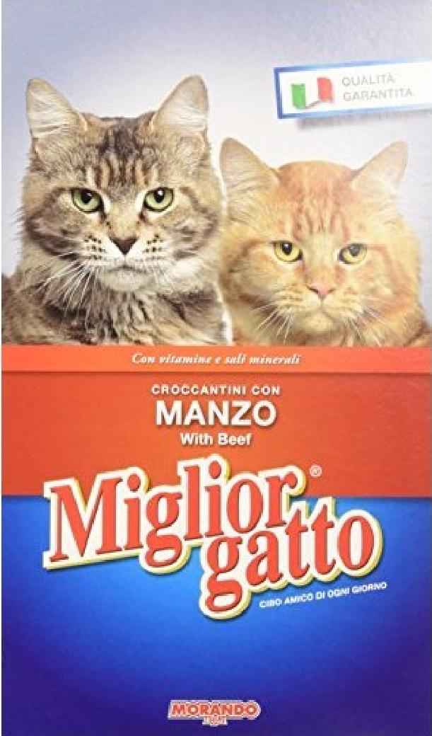 MIGLIORGATTO CROCCHETTE CARNE GR 400 Spedizione gratuita in 2/3 giorni lavorativi (per ordini Pet Food da 40€ in su)