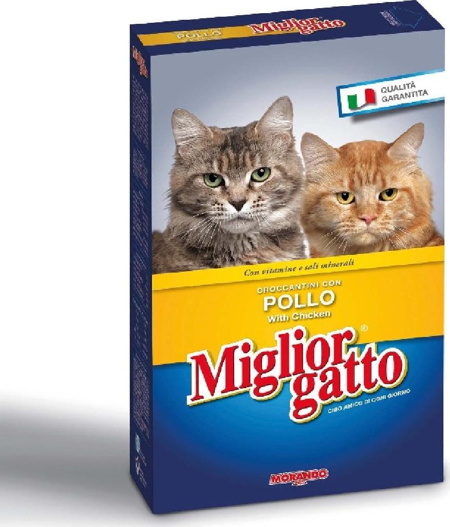 MIGLIORGATTO CROCCHETTE POLLO GR 400 Spedizione gratuita in 2/3 giorni lavorativi (per ordini Pet Food da 40€ in su)