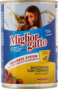 MIGLIORGATTO BOCCONCINI CONIGLIO GR 405 Spedizione gratuita in 2/3 giorni lavorativi (per ordini Pet Food da 40€ in su)