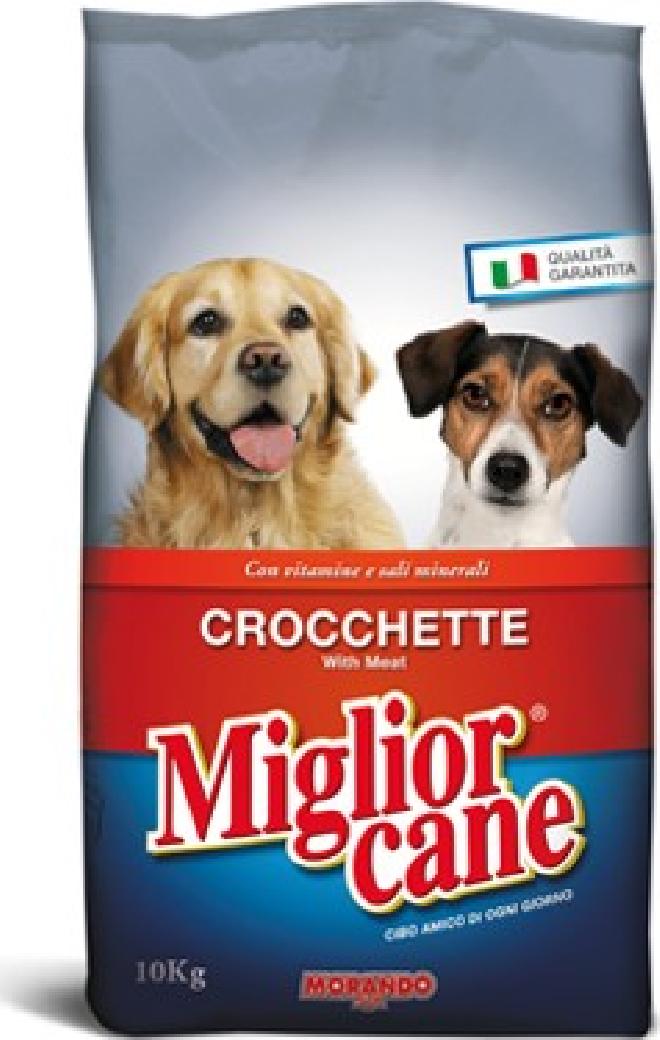 MIGLIORCANE CROCCHETTE MANZO KG 10 Spedizione gratuita in 2/3 giorni lavorativi (per ordini Pet Food da 40€ in su)