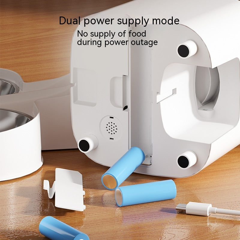 Dispenser Cibo Smart con Videocamera e App Wi-Fi