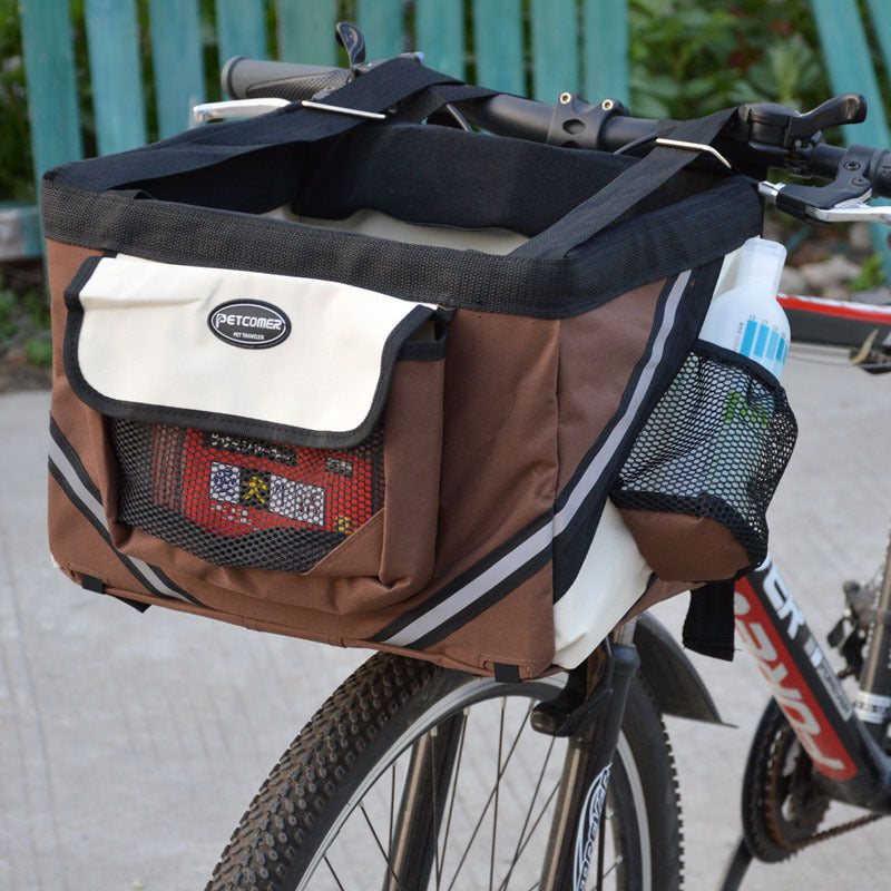 Trasportino da Bici "SkyRide": Avventure su Due Ruote, Vista Panoramica e Sicurezza Totale 🚲🐕