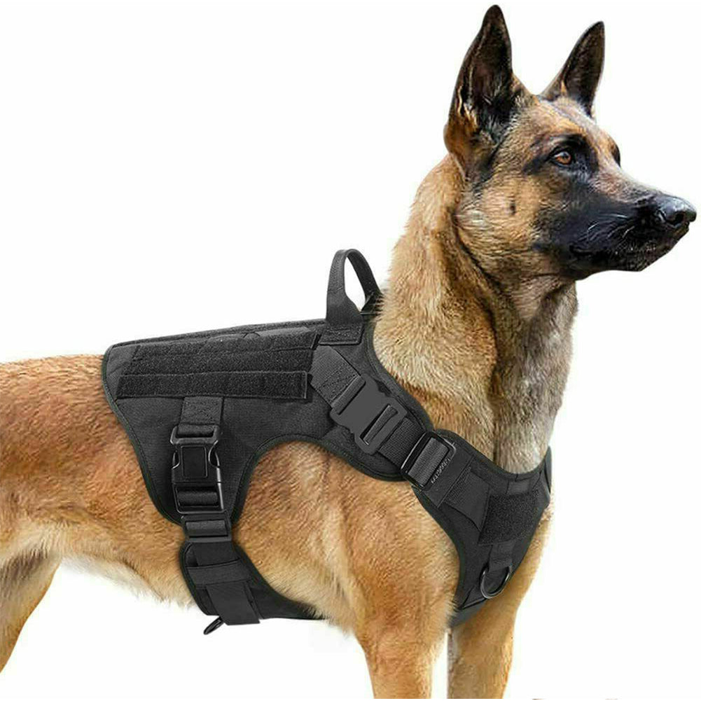 🛡️🐕 Pettorina Premium Tattica Militare per Cani Forti - Controllo Totale e Resistenza Estrema!