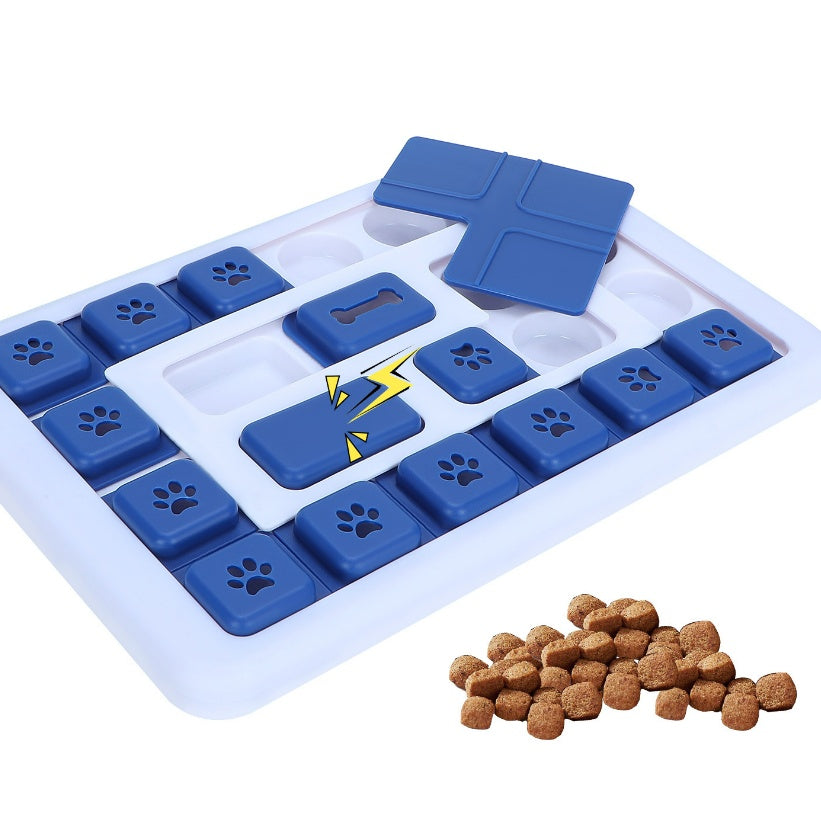 🧩🔊 Gioco Puzzle Interattivo Sonoro per Cani - Allena l'Intelligenza e Rallenta il Pasto!