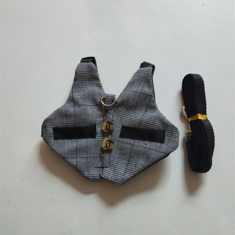 Pettorina Elegante a Gilet per Conigli: Passeggiate Sicure, Stile Unico e Zero Fughe 🐰🎩