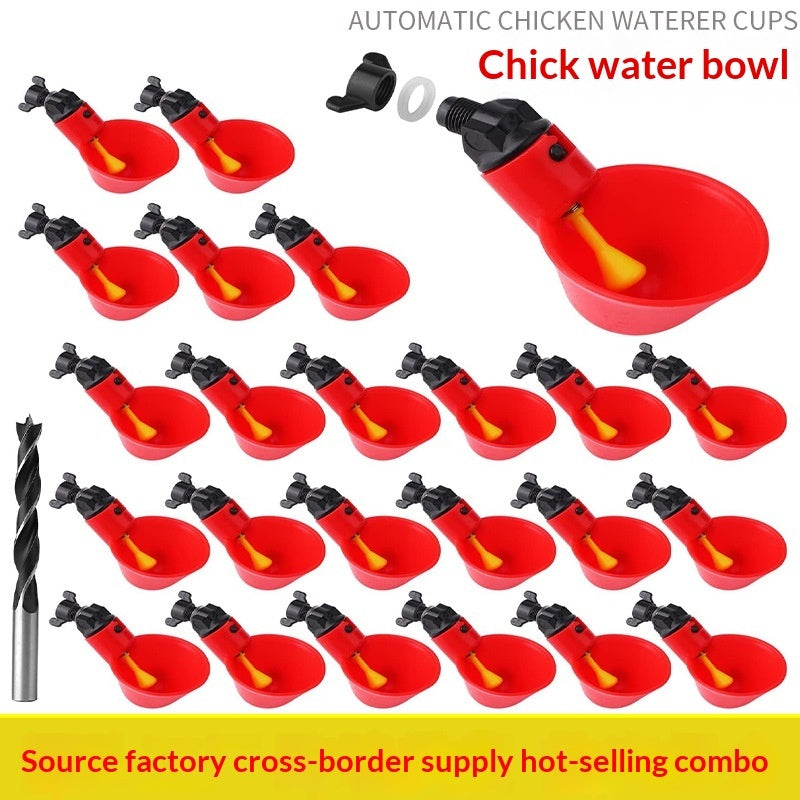 🐔 Abbeveratoio Automatico per Pollame: Acqua Fresca, Zero Sprechi! 🦆