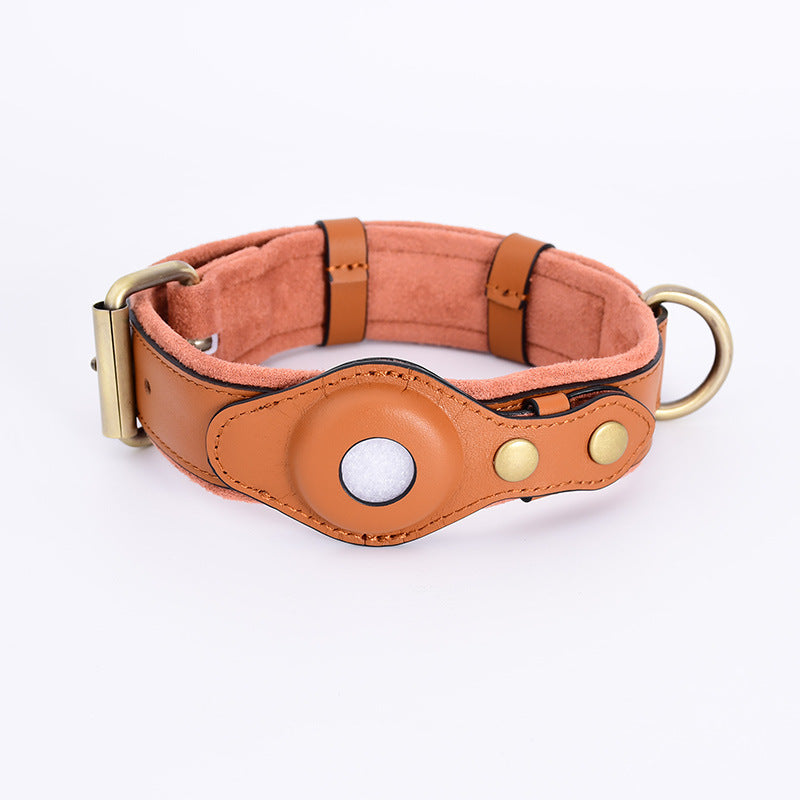 🛡️🐕 Collare Premium per Cani con Scomparto Protettivo per Tracker e AirTag