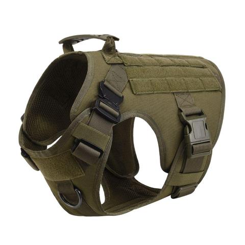 🛡️🐕 Pettorina Premium Tattica Militare per Cani Forti - Controllo Totale e Resistenza Estrema!