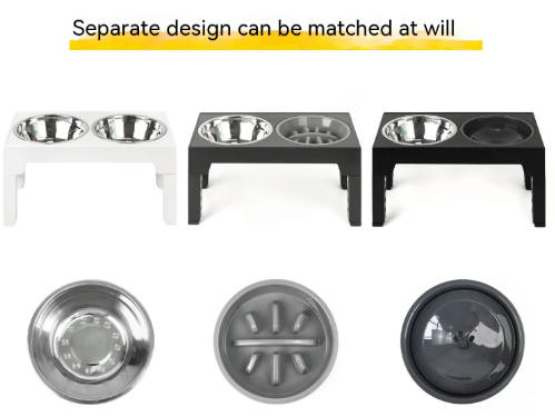 Ciotola Rialzata Ortopedica per Cani: Migliora la Postura e Previene la Torsione Gastrica.