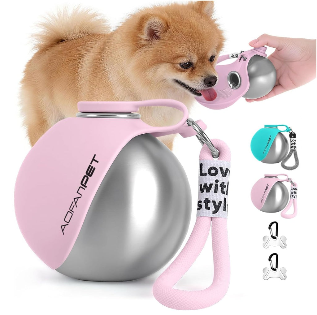 💧 Borraccia Termica Premium Portatile in Acciaio Inox: Idratazione con Stile! 🐕