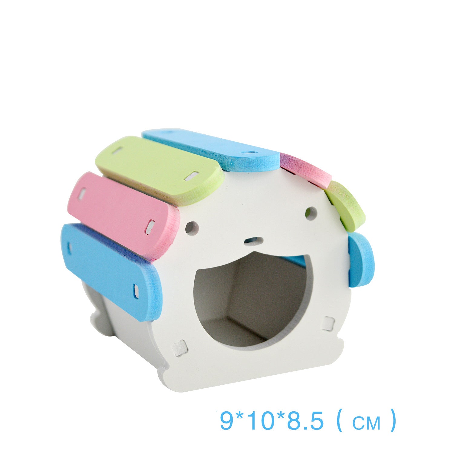 Casetta Rifugio "Rainbow": Design Colorato, Riposo Sicuro e Zero Stress 🌈🐹