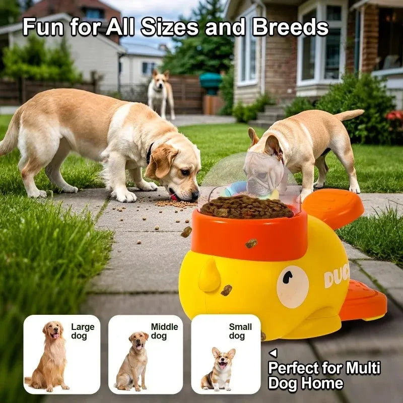 🦆🧩 Dispenser Cibo Interattivo "Papera Smart" - Premi per Avere la Pappa!