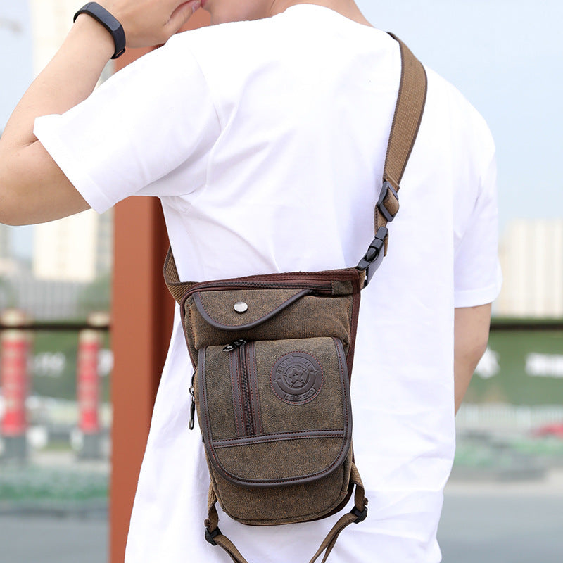 🐴🎒 Marsupio da Gamba per Equitazione in Tela Canvas - Libertà e Sicurezza in Sella!