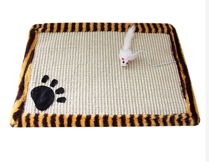 🐱🐾 Tappetino Tiragraffi Orizzontale con Topolino Gioco - Salva i Tuoi Tappeti!