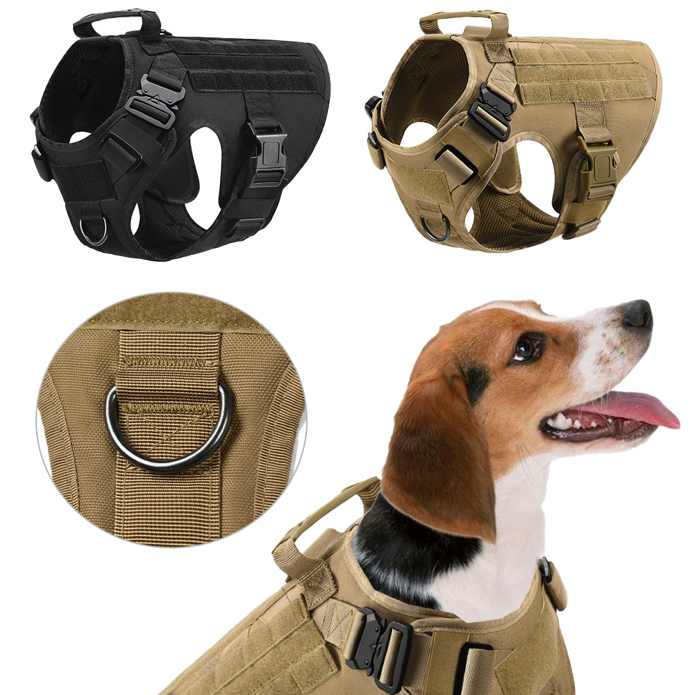 🛡️🐕 Pettorina Premium Tattica Militare per Cani Forti - Controllo Totale e Resistenza Estrema!