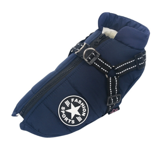 Giacca invernale calda per cani